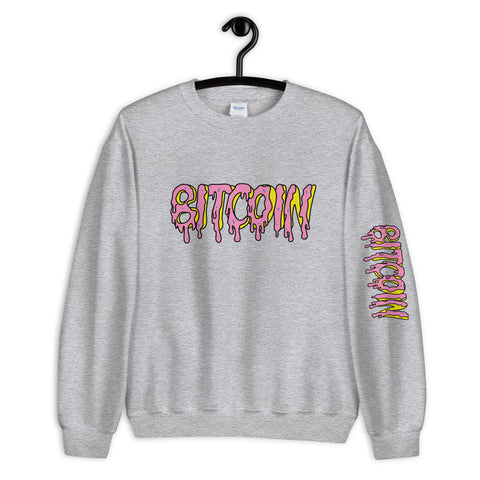 "Bitcoin Donuts" Womens Sweatshirt