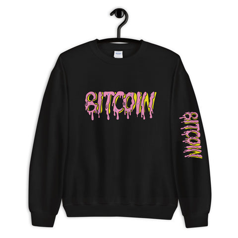 "Bitcoin Donuts" Womens Sweatshirt