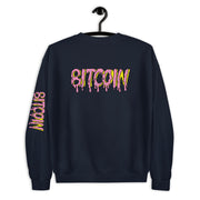 "Bitcoin Donuts" Womens Sweatshirt